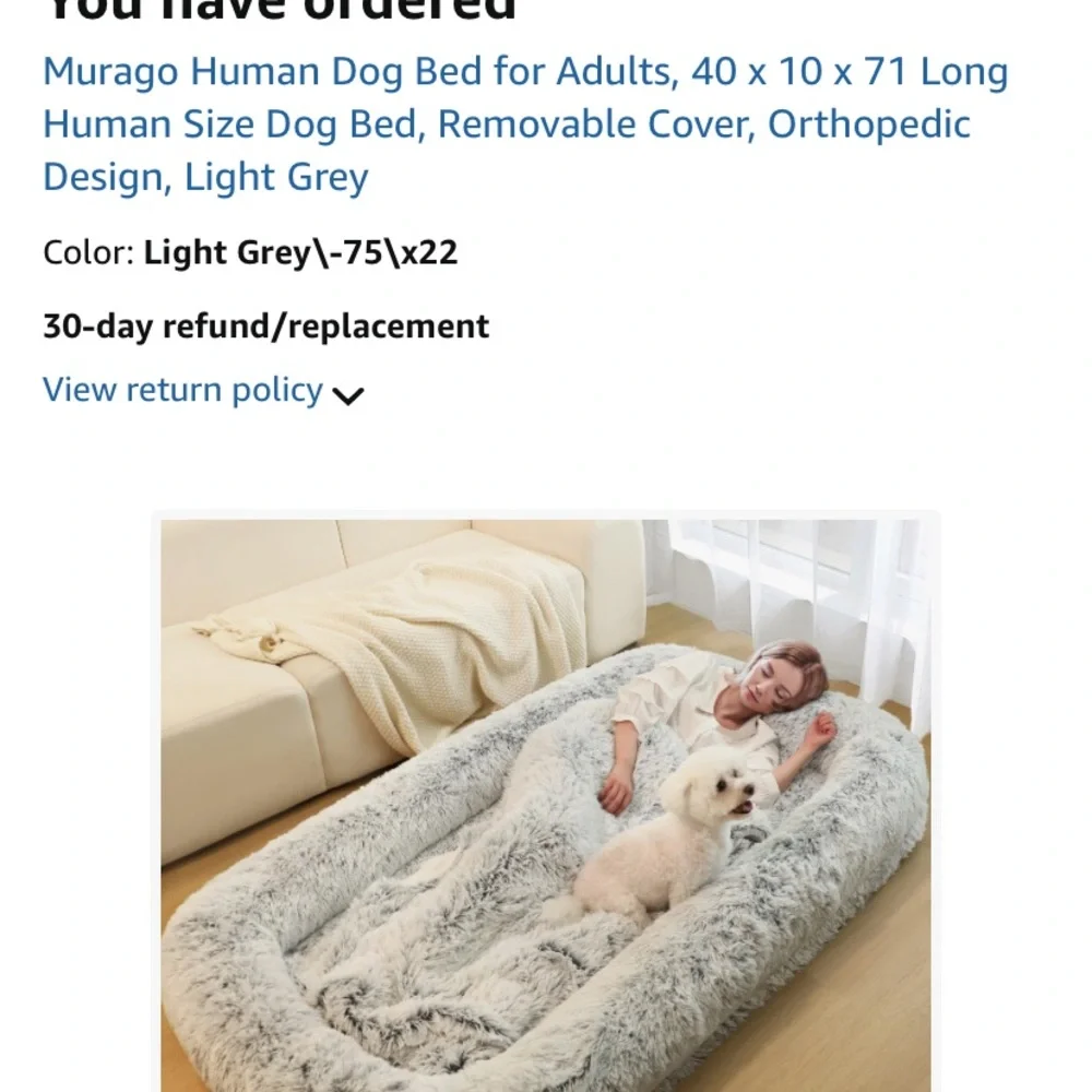 Luxurious White Dog Blanket